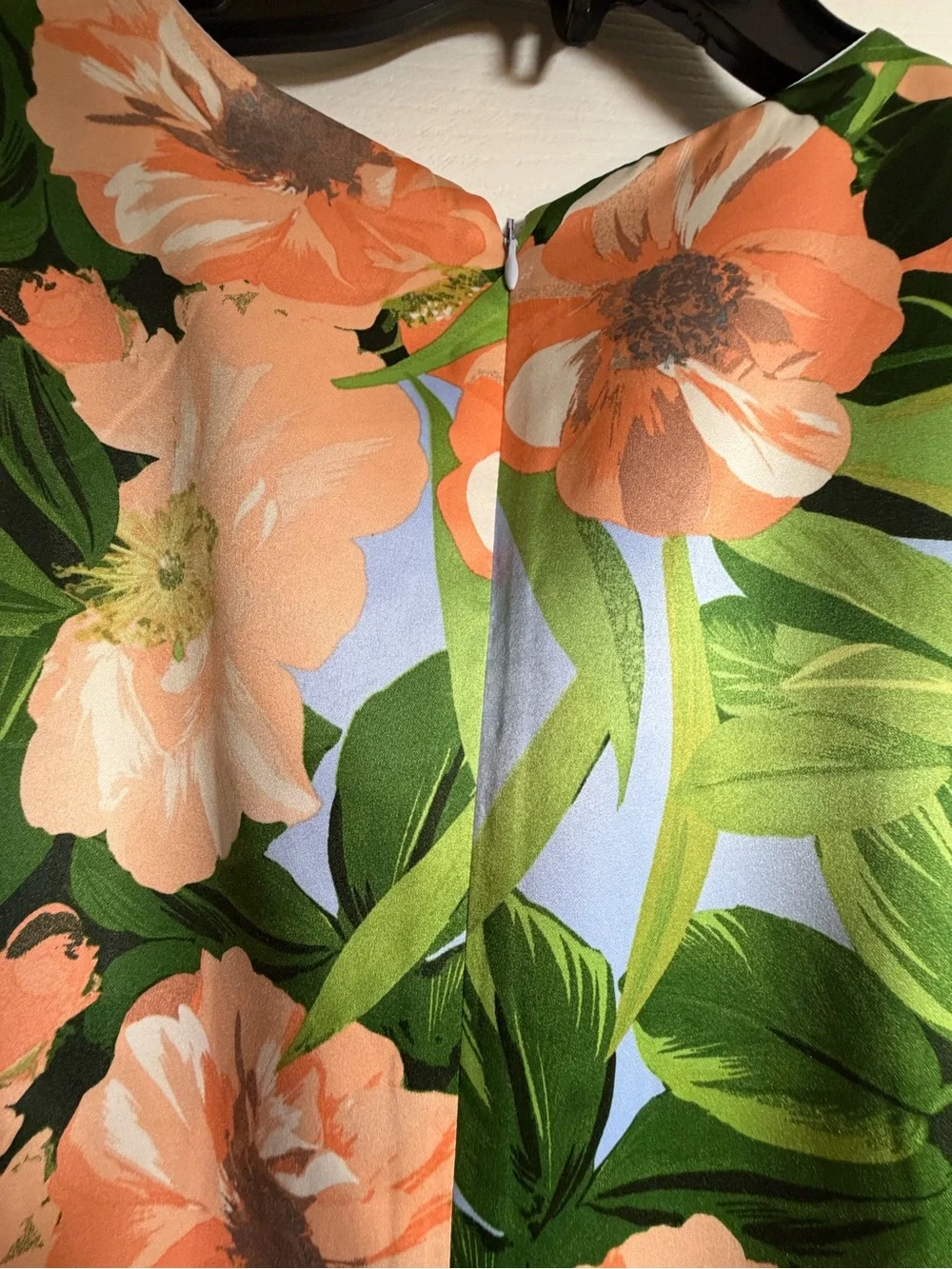 Tahari ASL Floral Belted Fit & Flare Pleated Dress Size 16 NWT - Picture 12 of 14